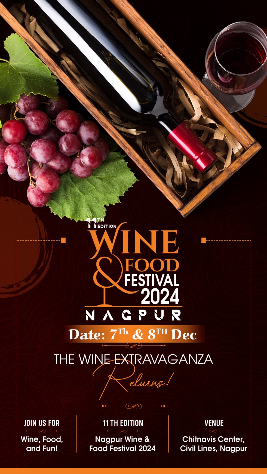 WINE FOOD FESTIVAL 2024 Chitnavis Centre