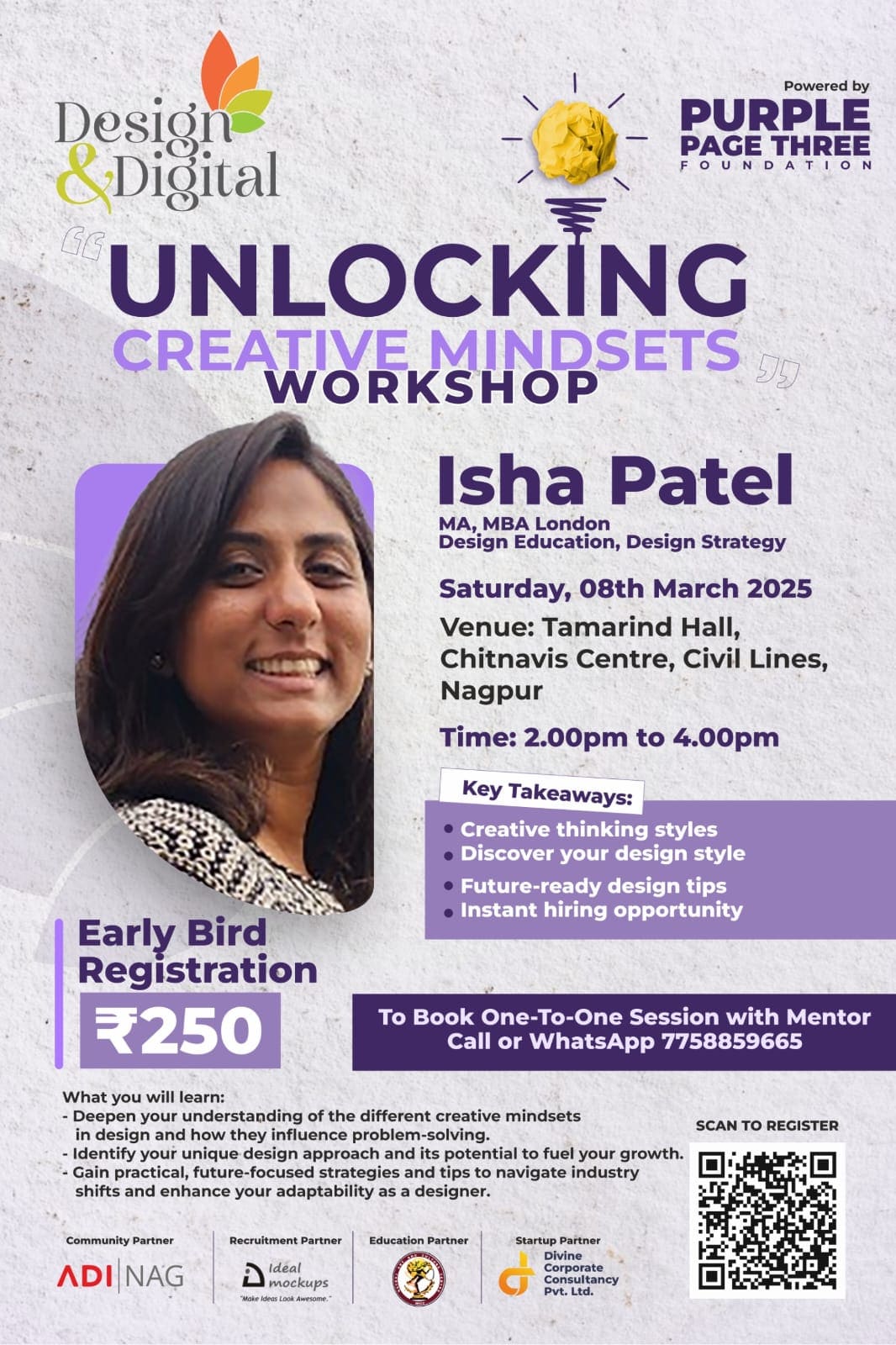 Unlocking Creative Mindsets Workshop