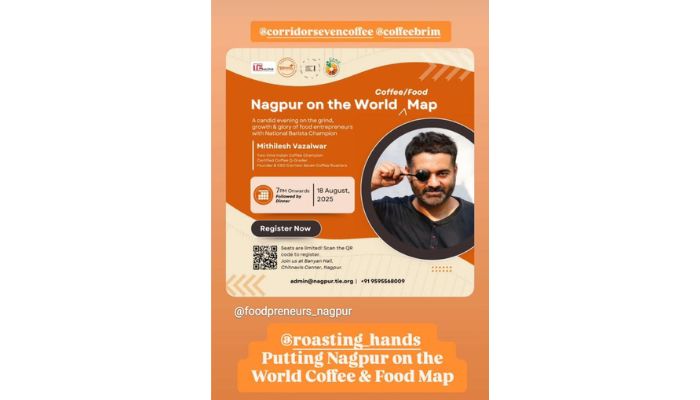 Nagpur on the World Coffee/Food Map