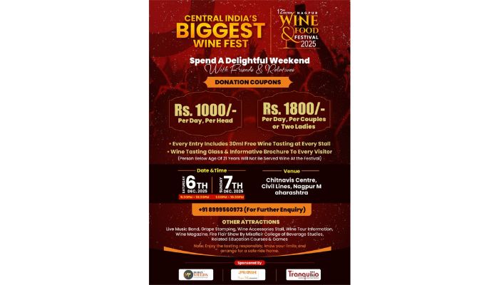 Central India’s Biggest Wine Fest